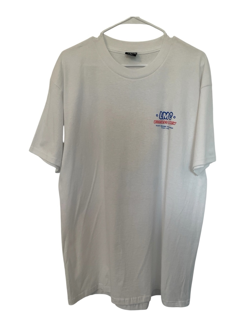 Loser Machine Company White Cornhole Graphic T-Shirt 100% Cotton